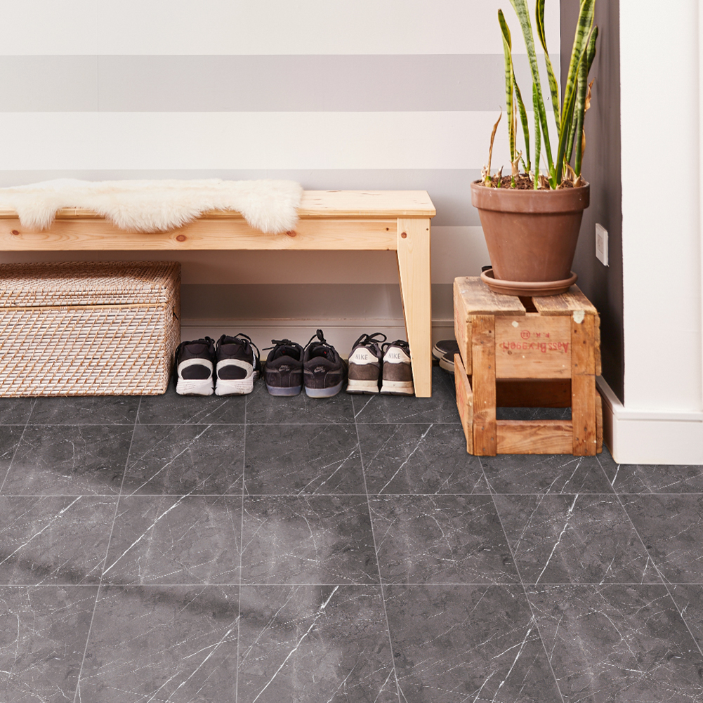 ২০ পিসের সেট ( ২০ স্কয়ার ফুট -Greene Blue কালার ) Self-Adhesive Marble Tiles Sticker